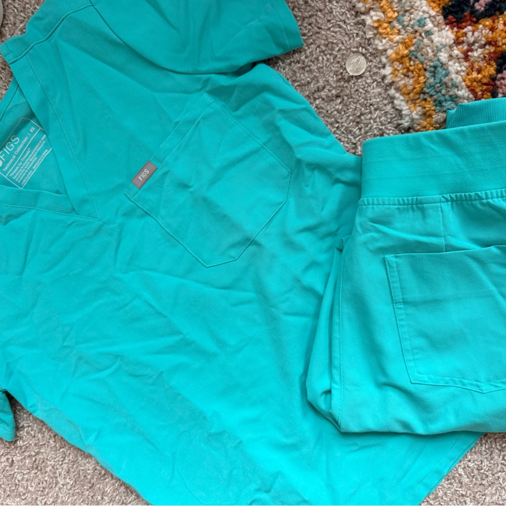 Figs Aqua Scrub Set